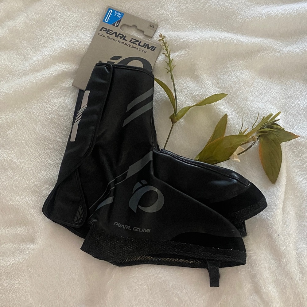 Pearl Izumi Barrier WxB MTB Black Shoe Covers. Size XXL - Picture 6 of 6